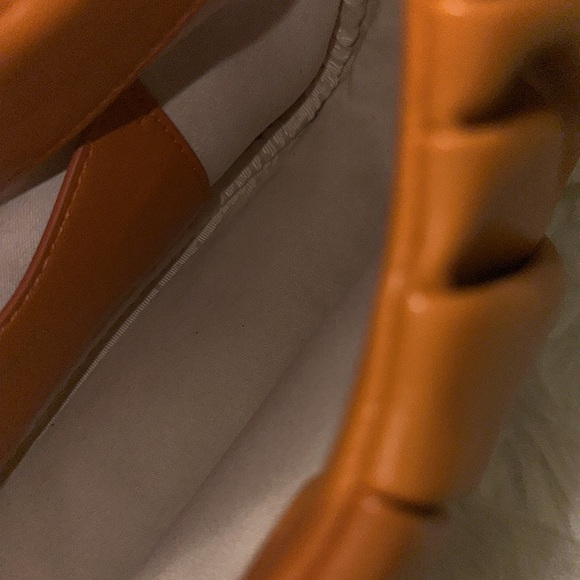 AUTHENTIC JW PEI GABBI RUCHED HOBO BAG in orange - LIKE NEW. Worn a few times - Picture 10 of 10